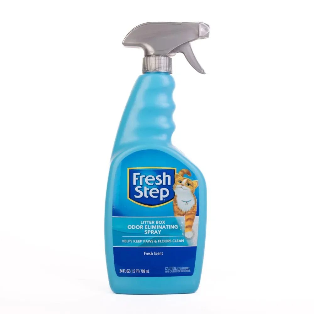 Fresh Step Cat Litter Box Odor Eliminating Spray | Cat Deodorizer Spray